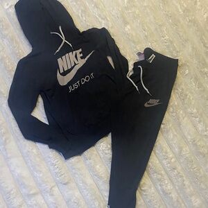Nike Kids Black Joggers